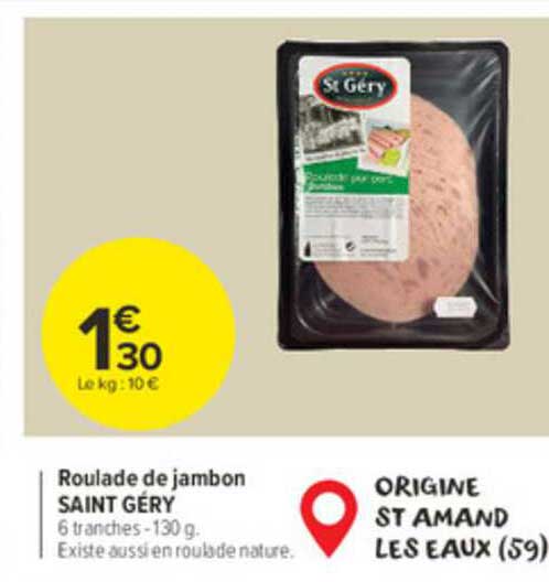 roulade de jambon saint géry