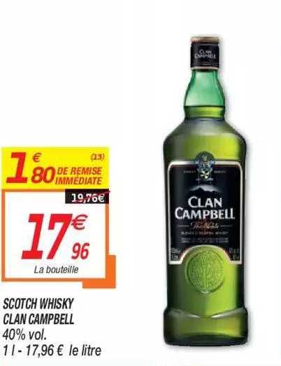 scotch whisky clan campbell