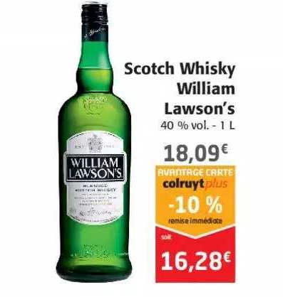 scotch whisky william lawson's