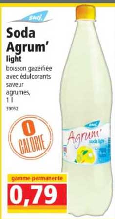 soda agrum' light
