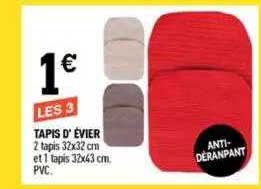 tapis d'évier
