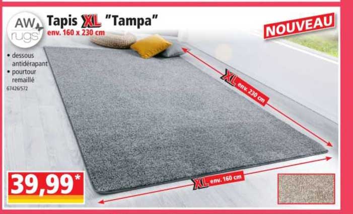 tapis xxl "tampa" aw rugs