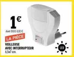 Veilleuse Avec Interrupteur