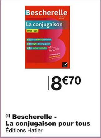 bescherelle - la conjugaison pour tous