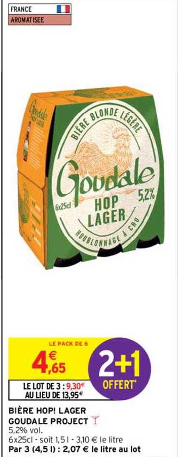 bière hop! lager goudale project