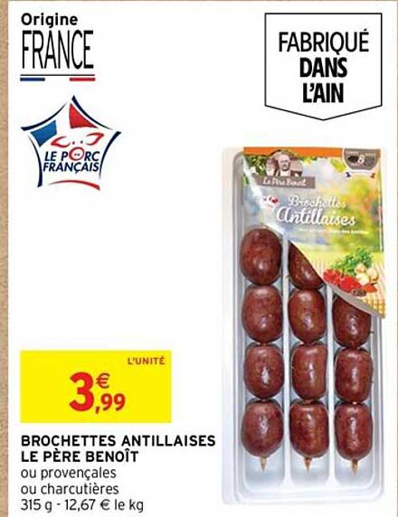 brochettes antillaises le père benoît