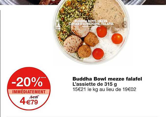 Buddha Bowl Mezze Falafel