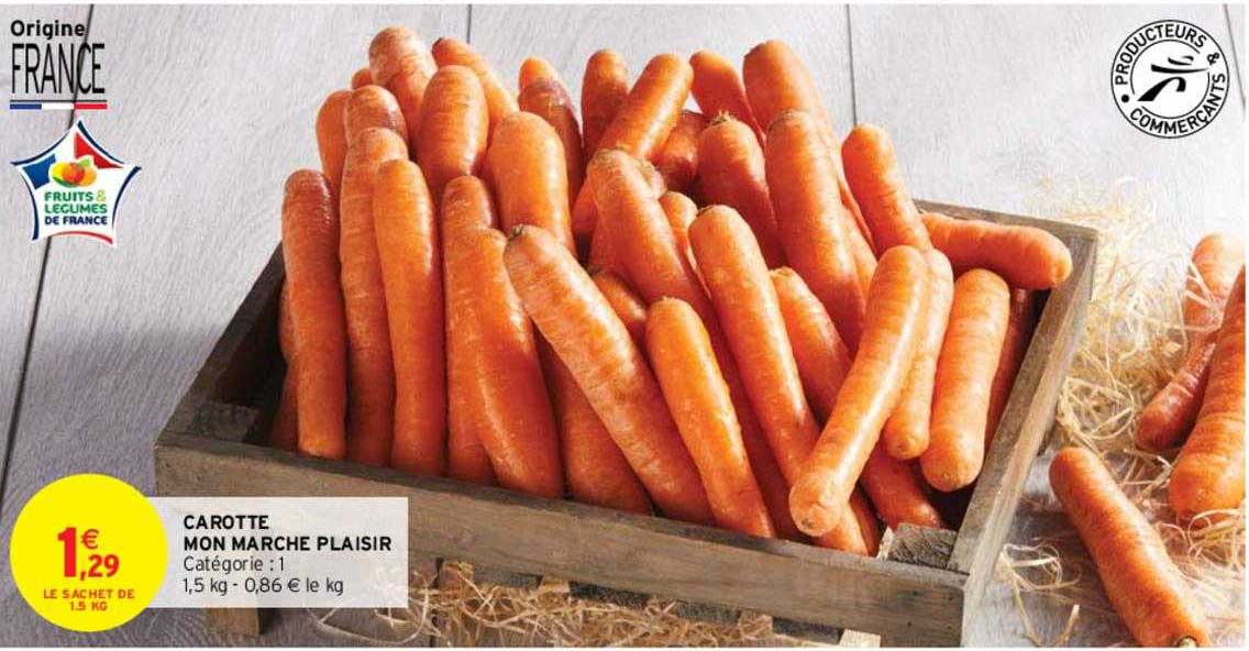 Carotte Mon Marché Plaisir