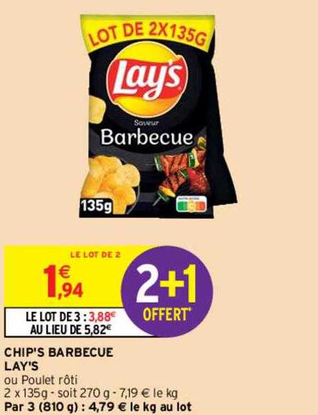 Chip's Barbecue Lay's
