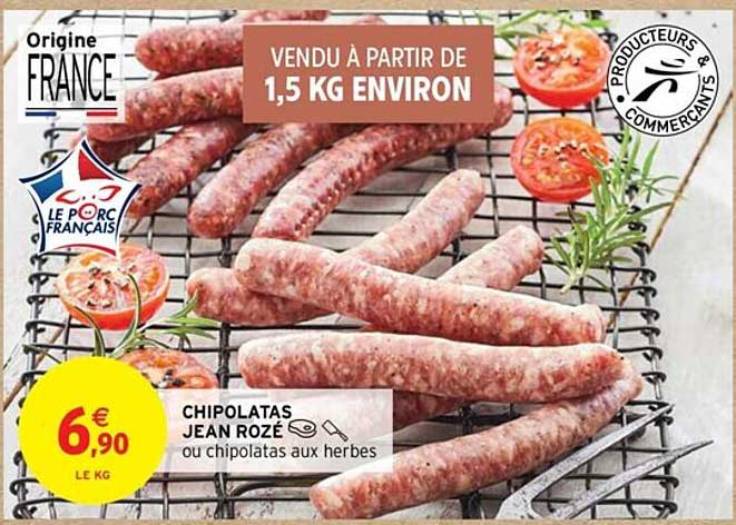 chipolatas jean rozé
