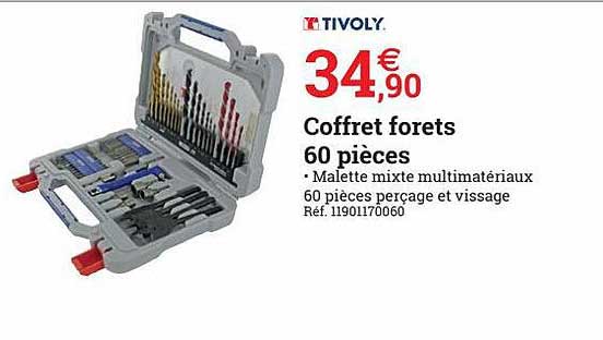coffret forets 60 pièces tivoly