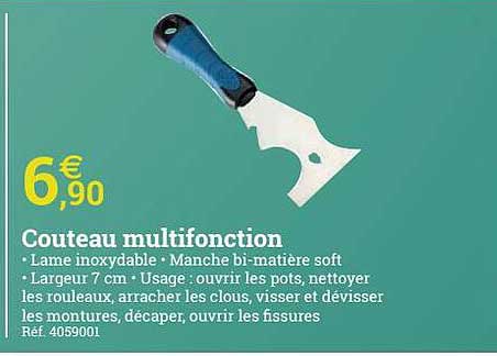 Couteau Multifonction