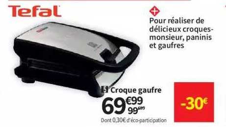 Croque Gaufre Tefal