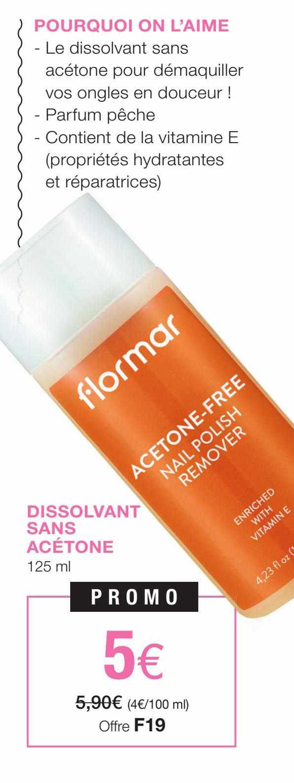 dissolvant sans acétone