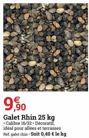 Galet Rhim 25 Kg
