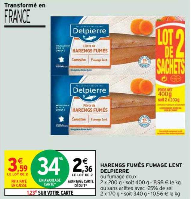 harengs fumées fumage lent delpierre