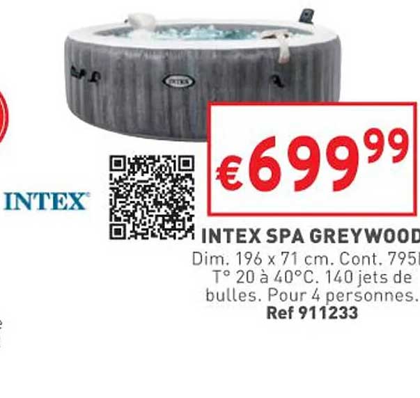 Intex Spa Greywood