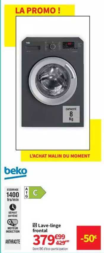 lave-linge frontal beko