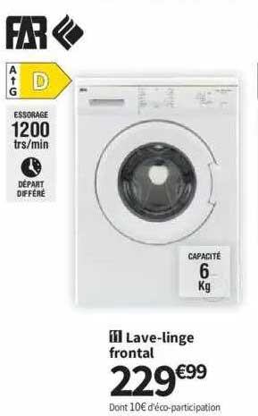 lave-linge frontal far
