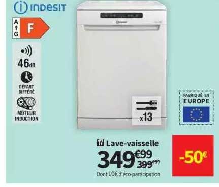lave-vaisselle indesit