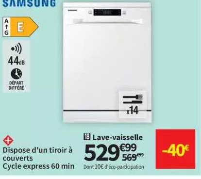 lave-vaisselle samsung