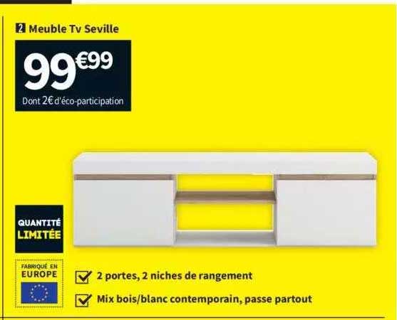 meuble tv séville