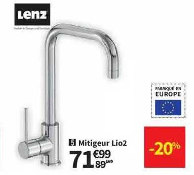 Mitigeur Lio2 Lenz