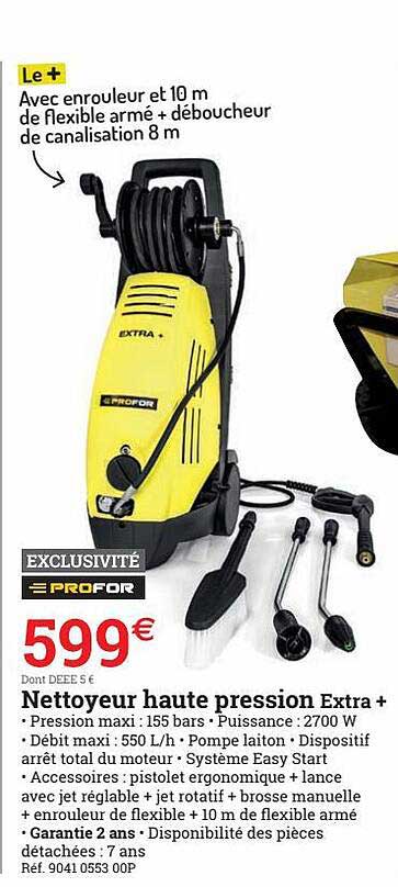 nettoyeur haute pression extra+ profor