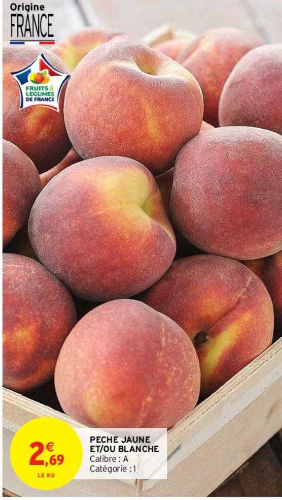 pêche jaune et-ou blanche