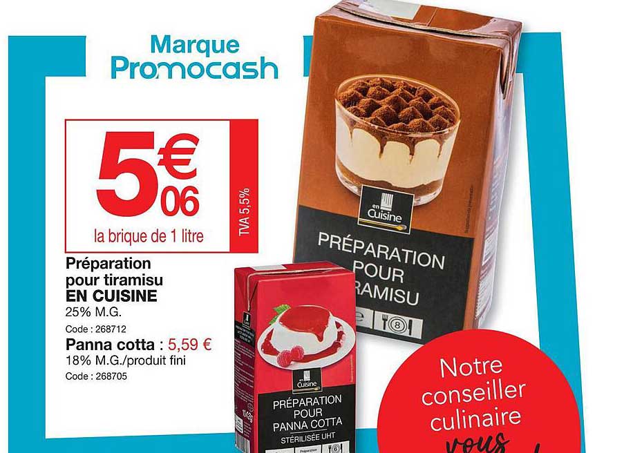 préparation pour tiramisu en cuisine panna cotta