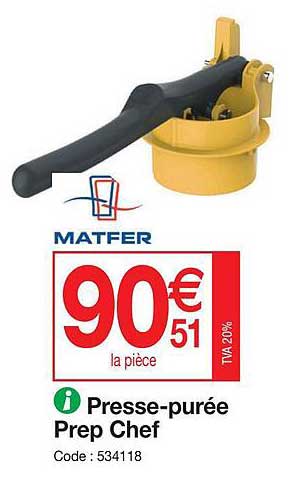 Presse-purée Prep Chef Matfer
