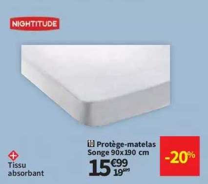 protège-matelas songe nightitude