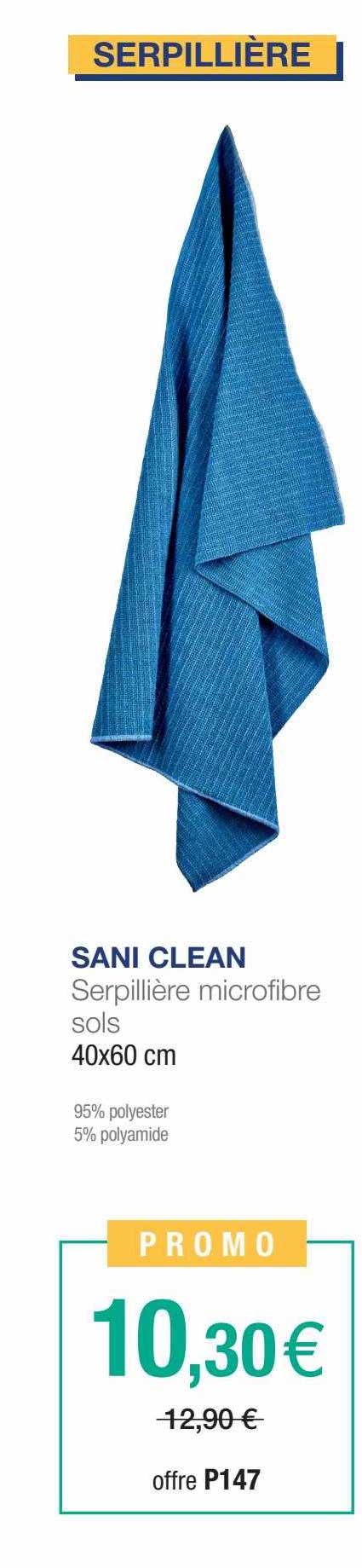 serpihère microfibre sols sani clean