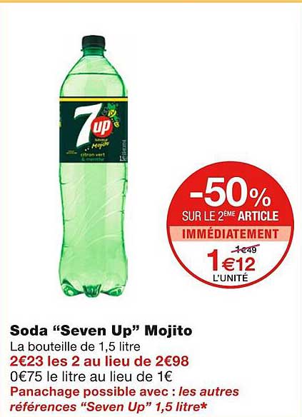 soda "seven up" mojito