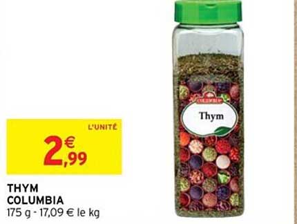 Thym Columbia
