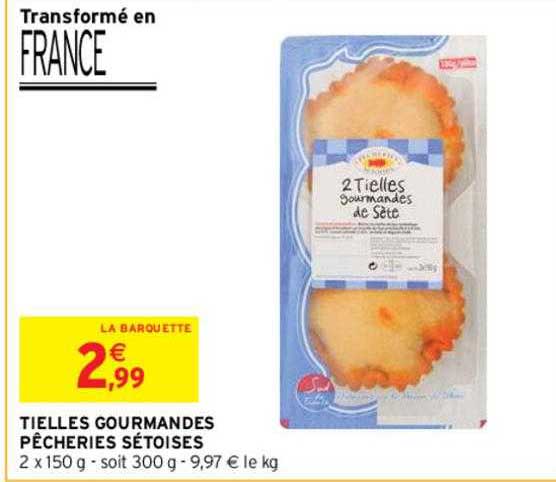 Tielles Gourmandes Pêcheries Sétoises