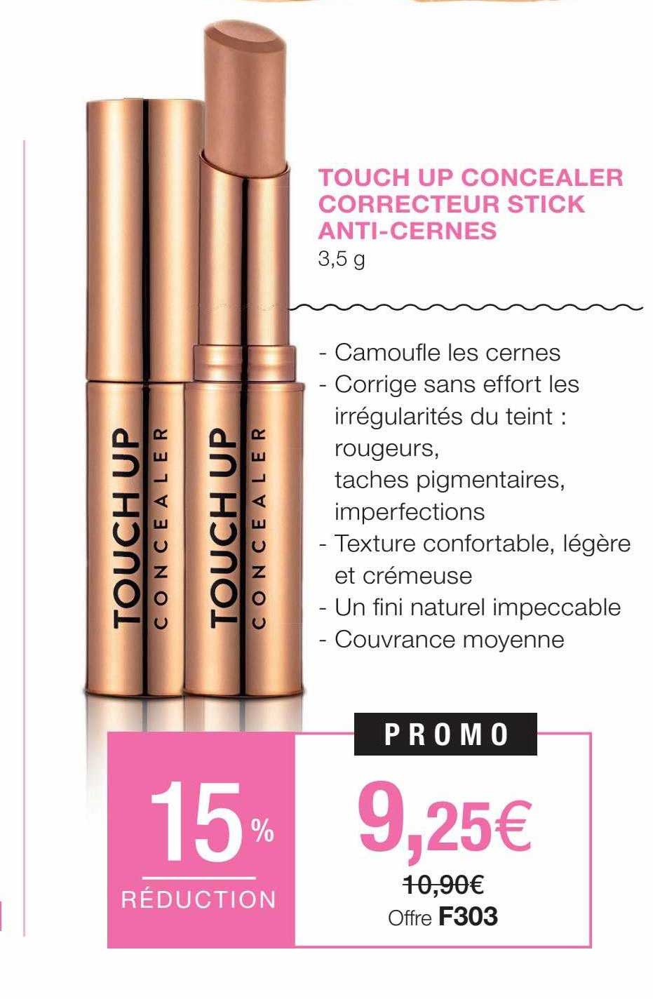 touch up concealer correcteur stick anti-cernes