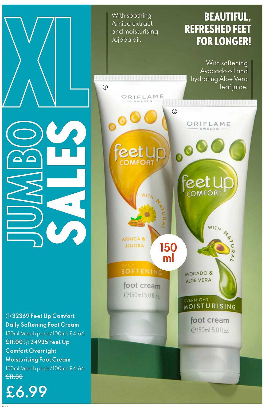 feet up comfort dally softening foot cream, feet up comfort overnight moisturising foot cream