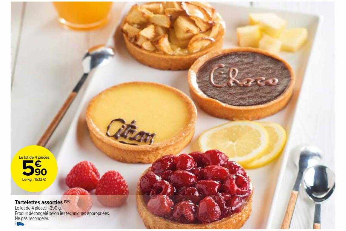 Tartelettes Assorties