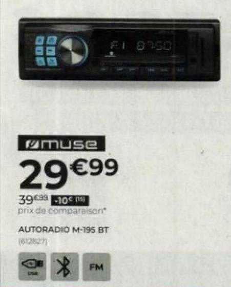 Autoradio M-195 Bt Muse