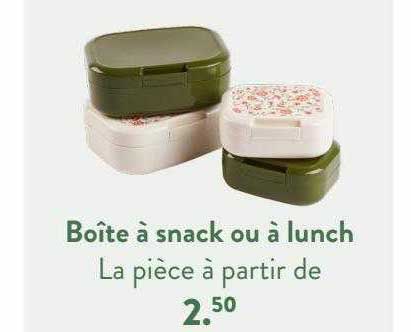 Boîte à Snack Ou à Lunch