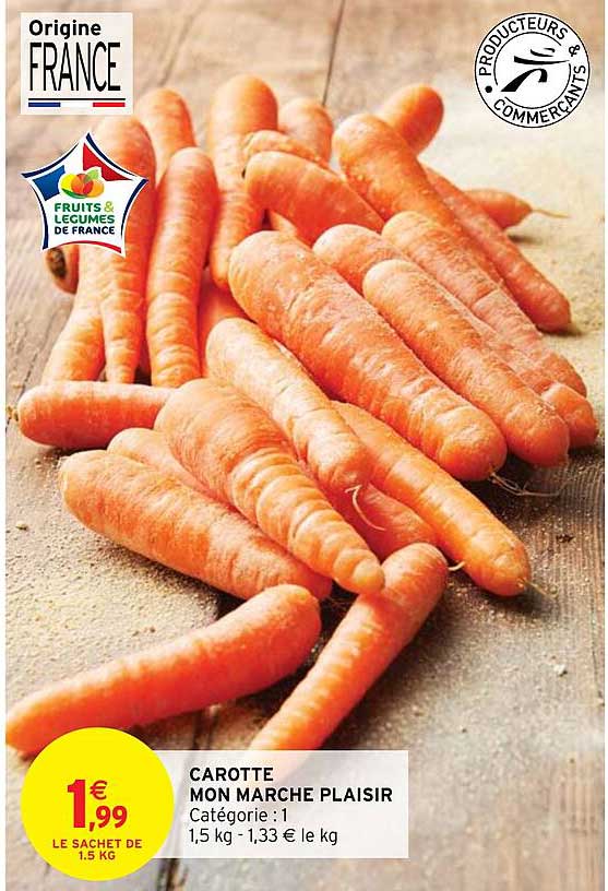 Carotte Mon Marché Plaisir