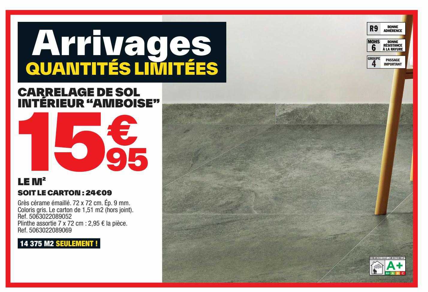 carrelage de sol intérieur "amboise"