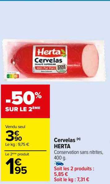 Cervelas Herta