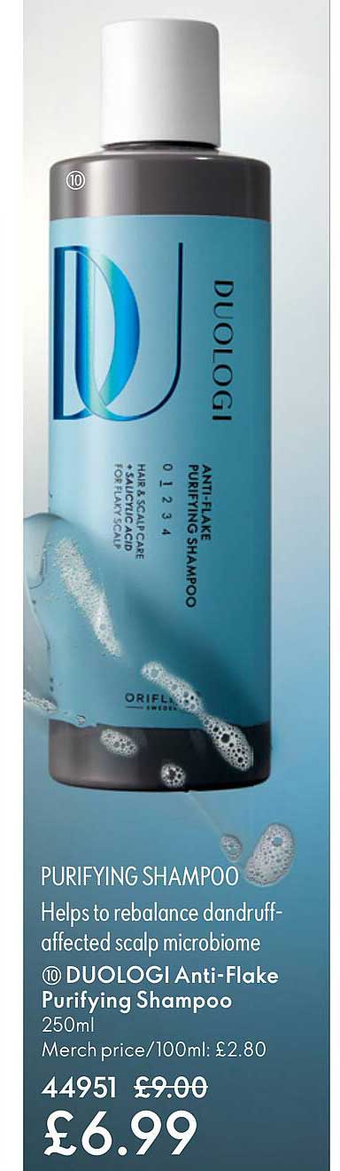 duologi anti-flake purifying shampoo