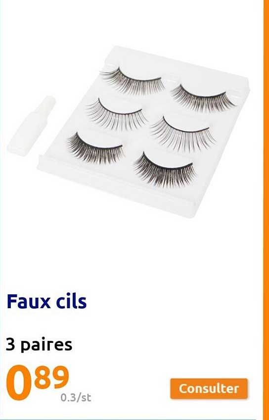 faux cils