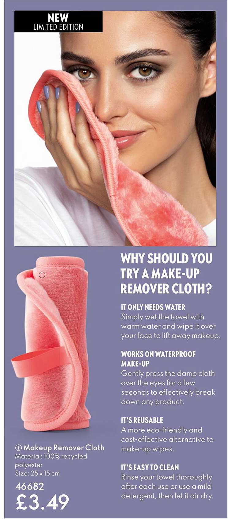 makeup remover cloth