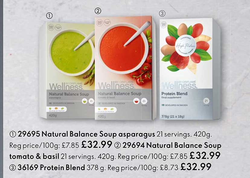 natural balance soup asparagus, natural balance soup tomato & basil, protein blend