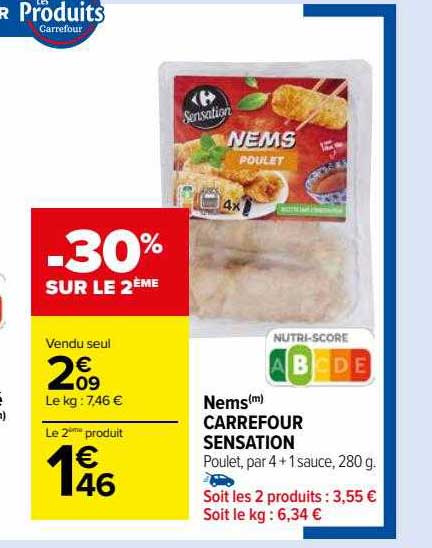 Nems Carrefour Sensation