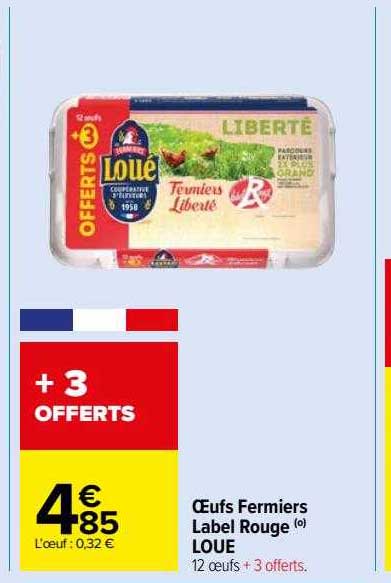œufs Fermiers Label Rouge Loué